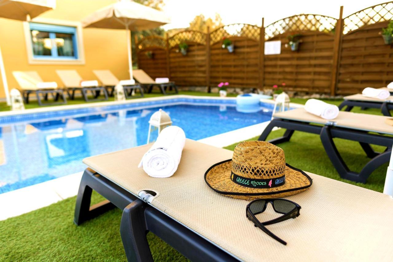 Lindos Luxury Retro Villas Buitenkant foto
