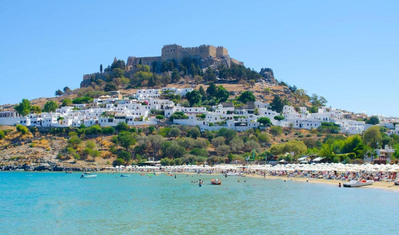 Lindos Luxury Retro Villas Buitenkant foto